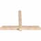 Ekena Millwork Eugene Smooth Timber Gable Bracket, Douglas Fir, 72"W x 48"H x 5 1/2"D x 5 1/2"F, 16/12 Pitch GBW072X48X0606EUG00SDF - alternate 3